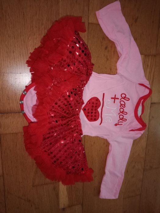 Бебешко боди с туту поличка