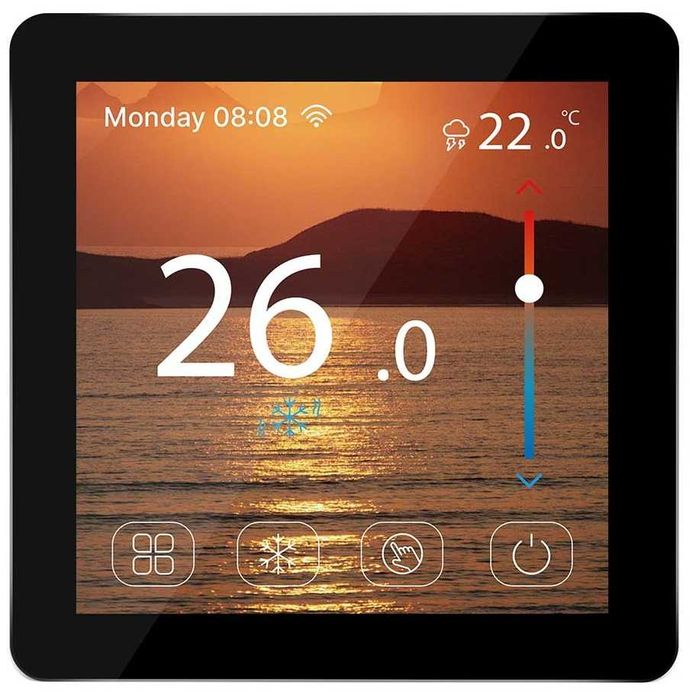 Automatizare Incalzire Pardoseala Q10, 4x Termostat cu fir Q50