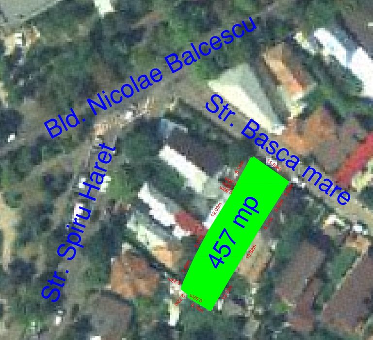 Vand Teren Intravilan  Buzau, str Basca Mare, nr.2, 457 mp