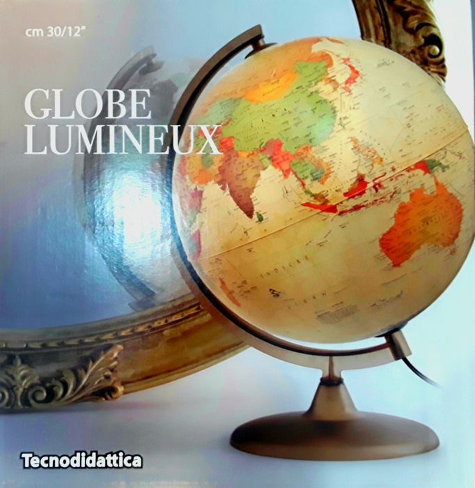 LAMPĂ (Veioză) Decorativă Glob Pamântesc NOUĂ - (Idee cadou deosebit)