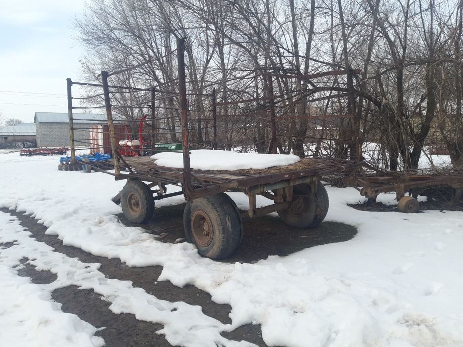 Прицеп. Погрузка до 250 тюков