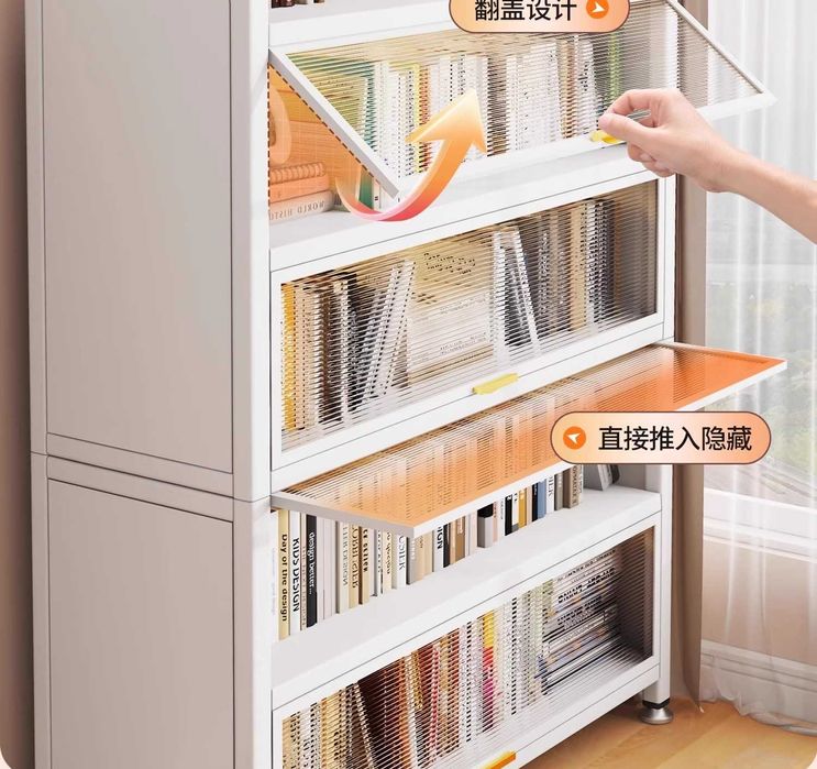 Кухонный шкаф с прозрачной дверцей/Шкаф для посуды, продуктов