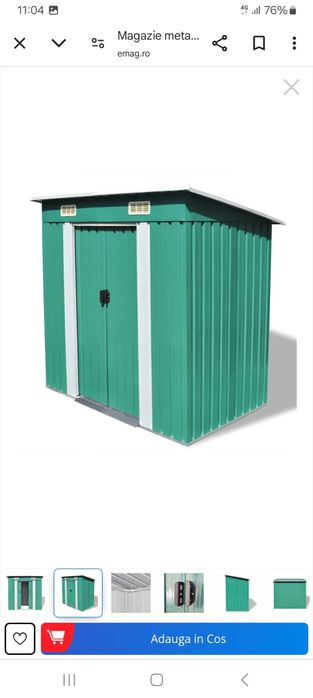 Magazie metalica, noua, in cutie