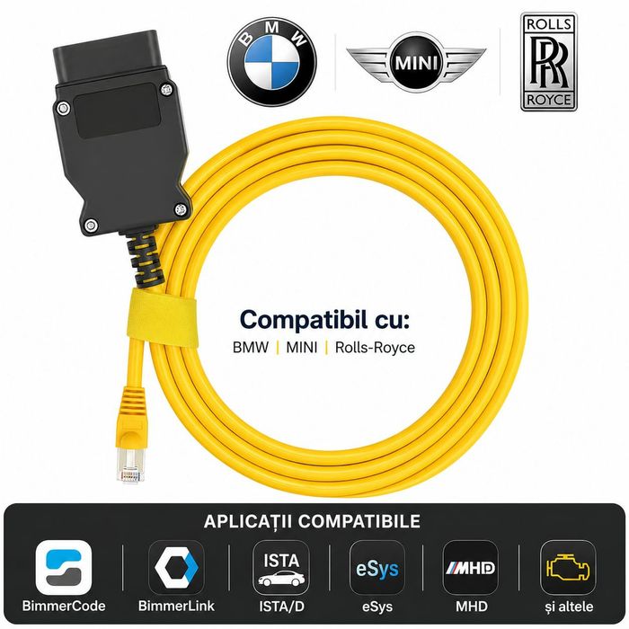 Cablu enet , codare bmw activare bmw si mini cooper
