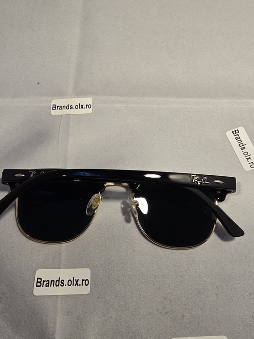 Promotie - Ochelari de soare polarizati Rayban Clubmster  RB1099, made in Italy