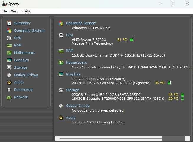 Sistem gaming Ryzen 7 + RTX 2060 + 240Hz