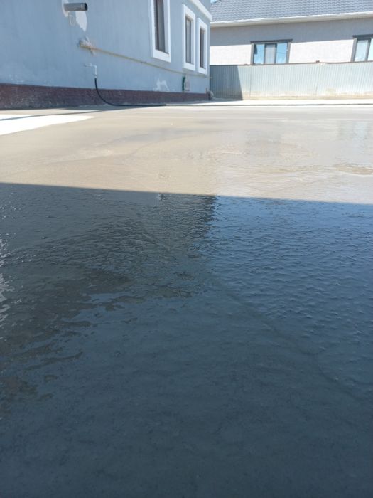 Стяжка   фасат     краска     Забор,