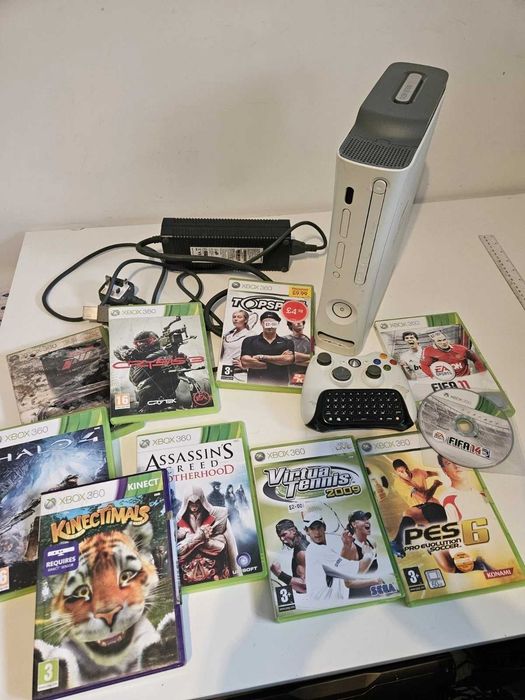 Конзола Геймърска Xbox 360 Elite почти като Xbox one