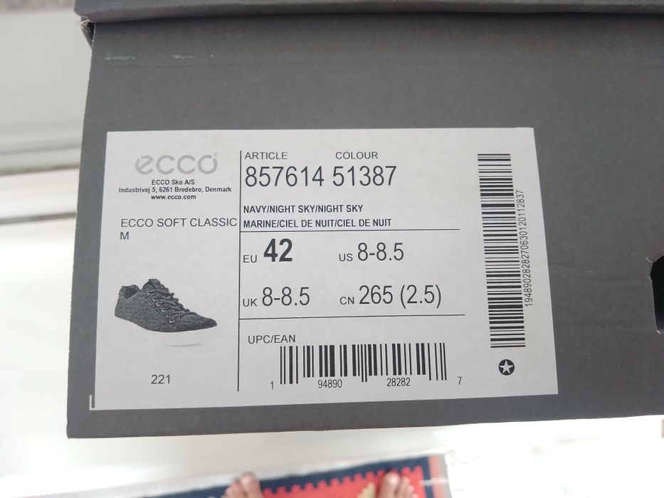 Кроссовки ECCO, 42 р-р