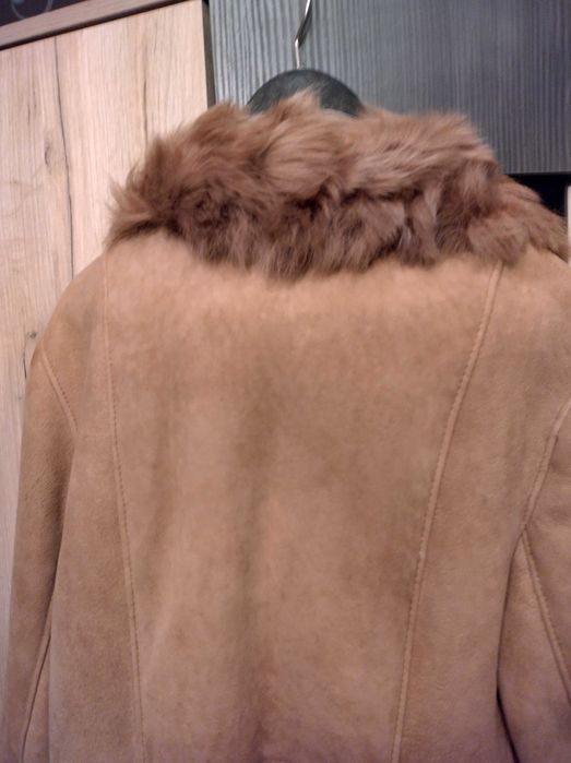 Кожен кожух от овча кожа