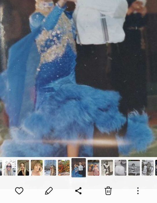 Рокля за стандартни танци