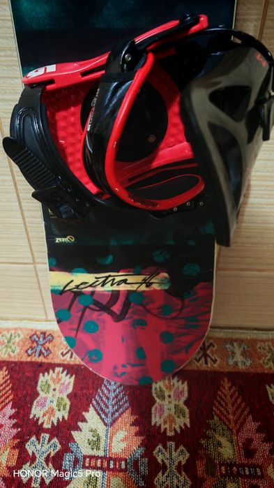 Placa snowboard 145- 146 Nitro lectura-legaturi -boots