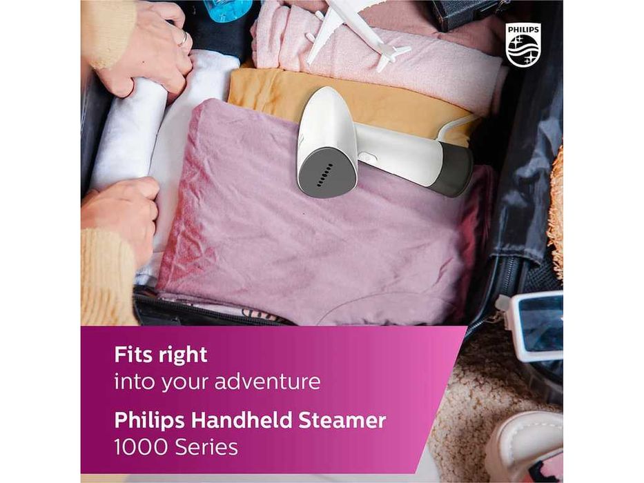 НОВИ! Ръчна парна ютия Philips Handheld Steamer STH1010/10 уред за гладене 900W