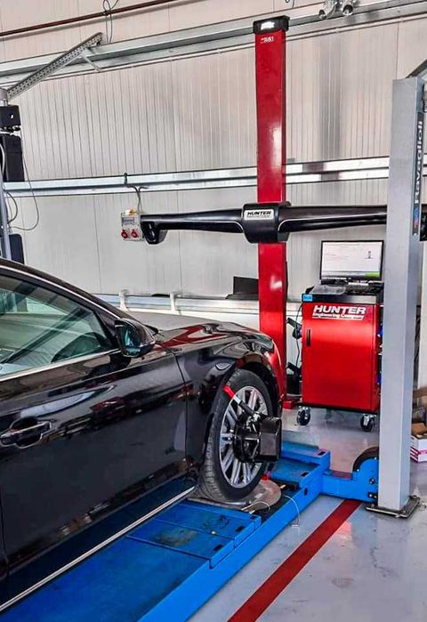 Geometrie Roti 3D / unghi fuga cu aparatura Hunter 2025 !