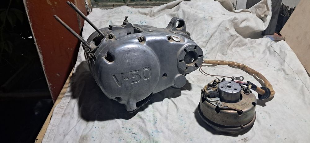 Блок от мопеда v50.