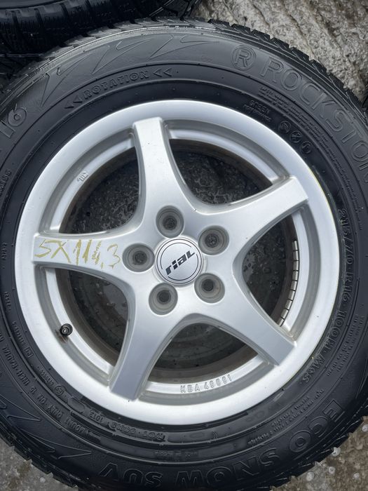 Jante aliaj R16 5x115 Opel Antara , Chevrolet Captiva cu anvelope de iarna