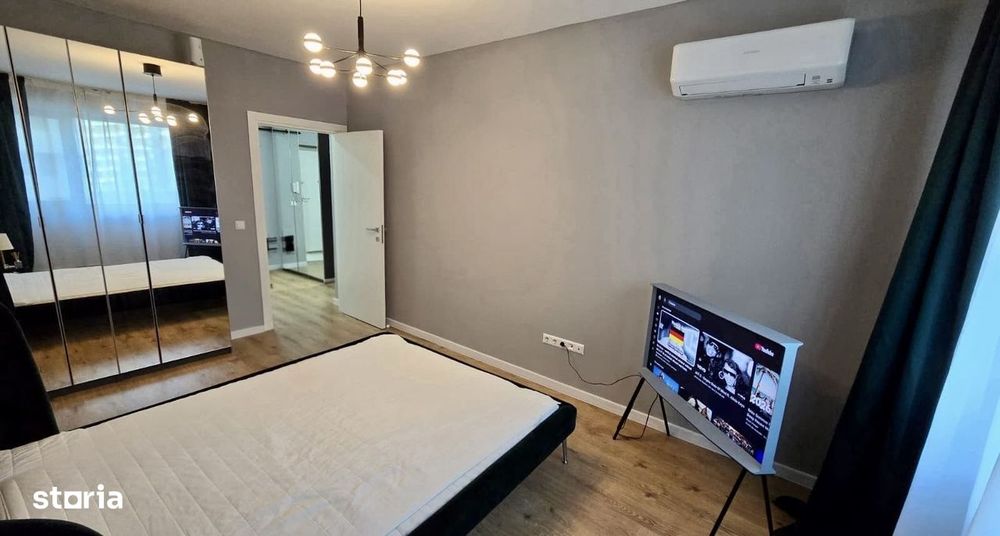 2 Camere-Bucatarie separata-Parcare inclusa-Mobilat/utilat-Ivory -Omv