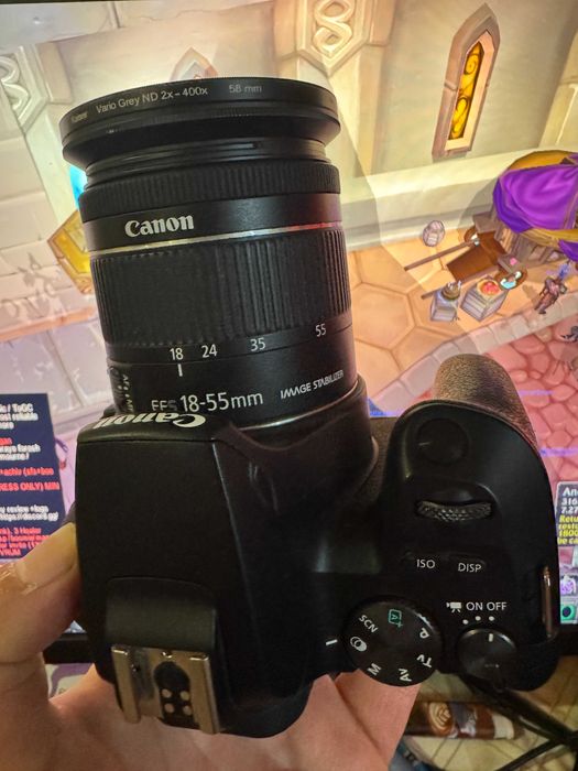 Canon EOS D250 s ND filter