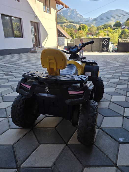 ATV electric copii XT-Speed 24V + lamă zăpadă – 900 lei