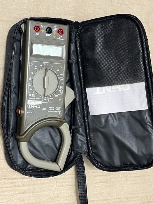 Clampmetru digital CHINT N266F,Aparat de masura, nou cu geanta si manual,m