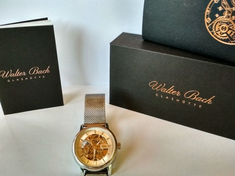 Немски механичен часовник Walter Bach