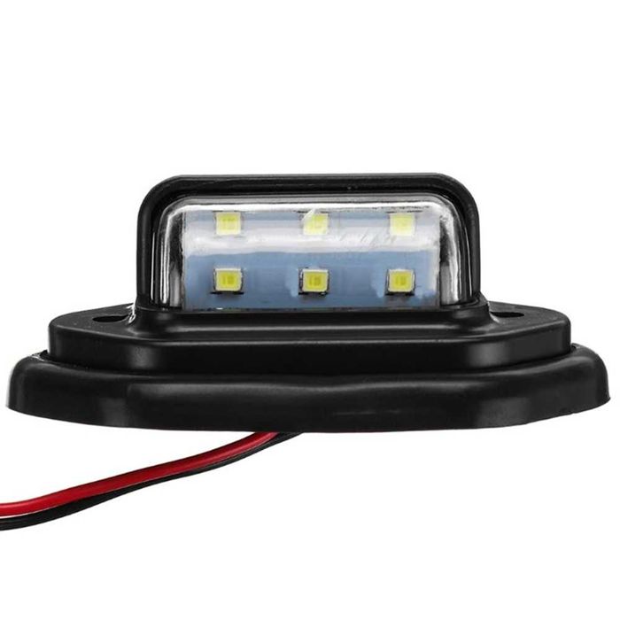 Комплект 2 броя LED светлини за регистрационен номер 12/24V