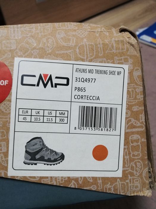 Нови Туристически CMP Waterproof номер 45