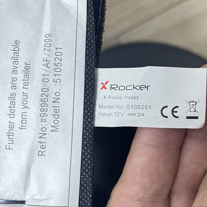 Scaun gamming X -Rocker Hades