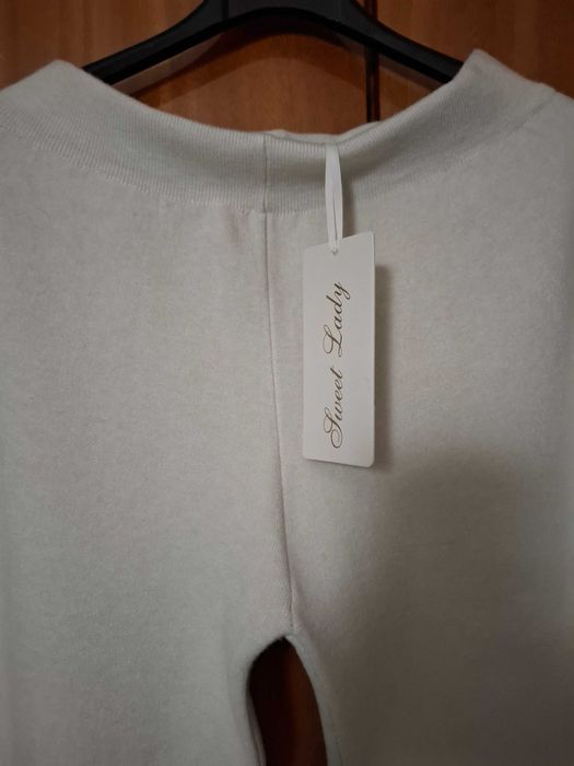 Дамски нов панталан екрю