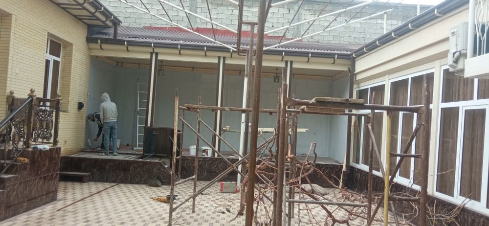 Лексан навес ишлари