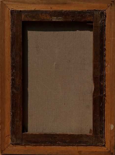 Școala maghiară-INTERESANT! TABL0U f VECHI, 100 ani, ule-pnz, 60cu47Cm