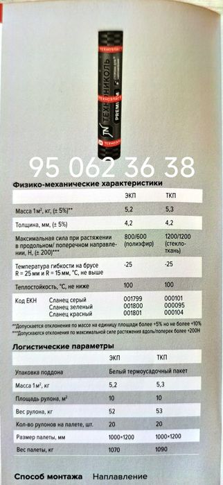 Гидроизоляция Технониколь