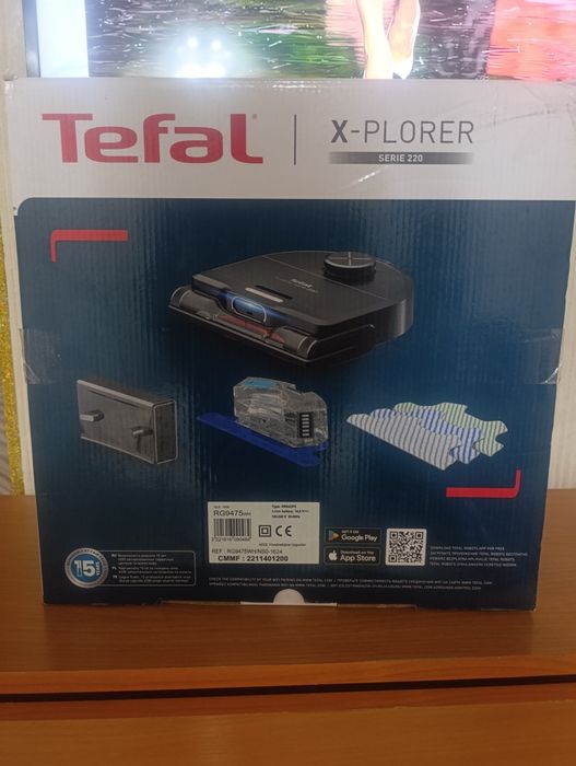 ПРОДАМ робот пылесос tefal