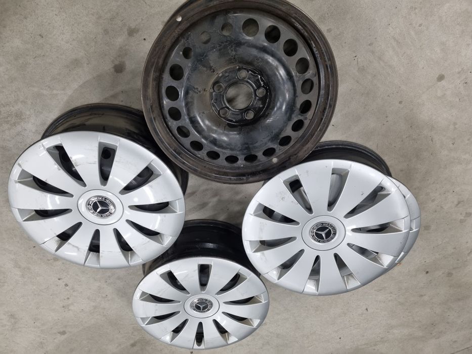 Jante otel Mercedes R17 originale/ capace