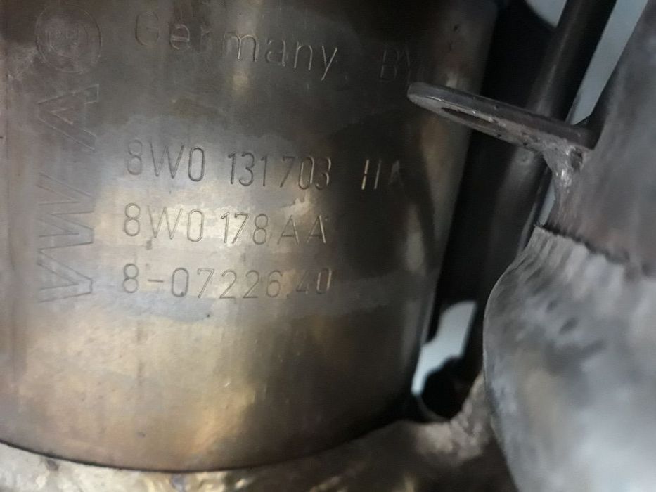 filtru particule dpf a6 c7 3.0 tdi euro 6 2011 2012 2013 2014 2015 2016 2017 2018 / crt