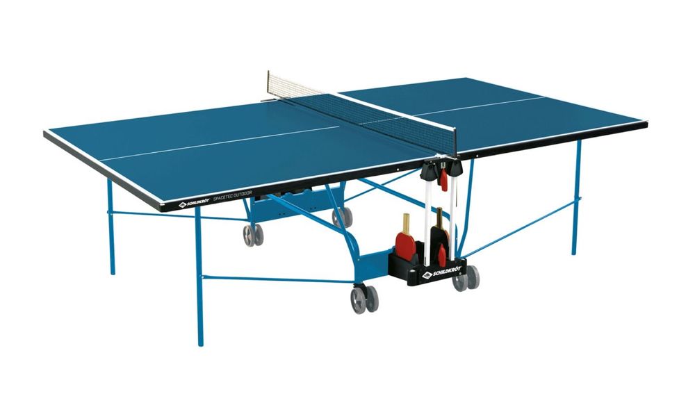 Чисто нова външна маса за тенис Schildkröt SpaceTec Outdoor (Произведена в Германия)