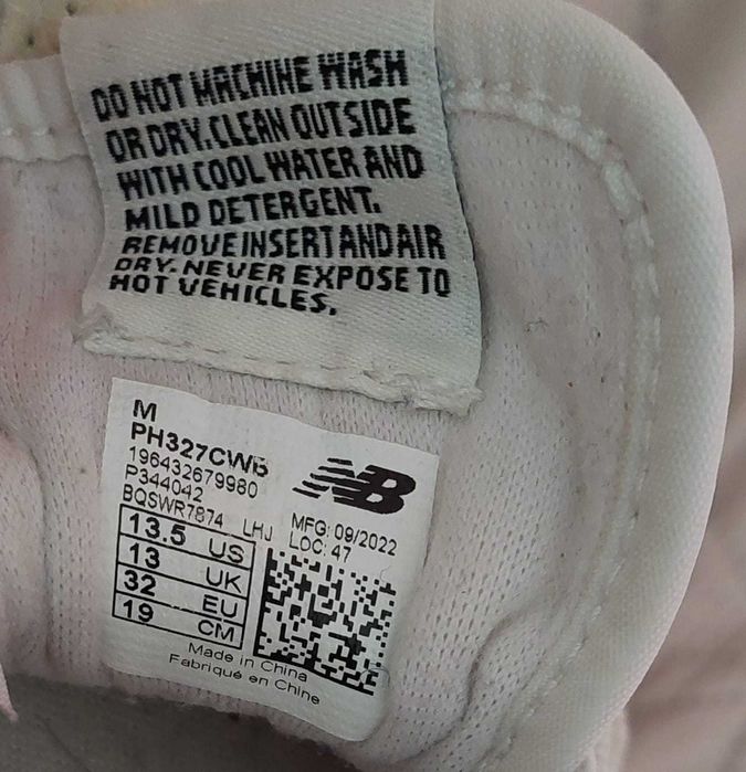 Adidasi copii New Balance PH327CWB marimea 32