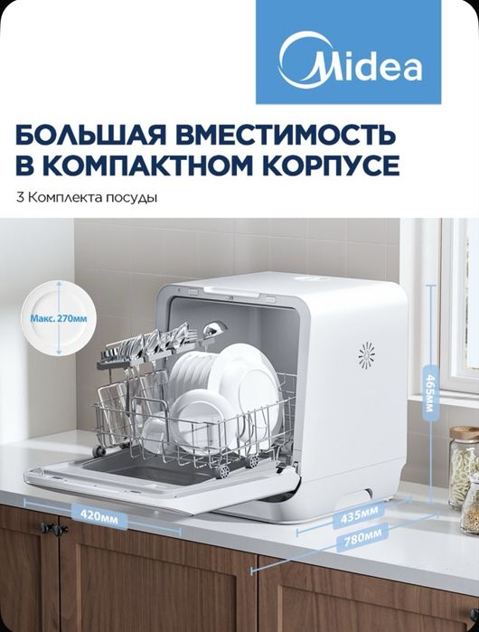 Посудомоечная машина мини