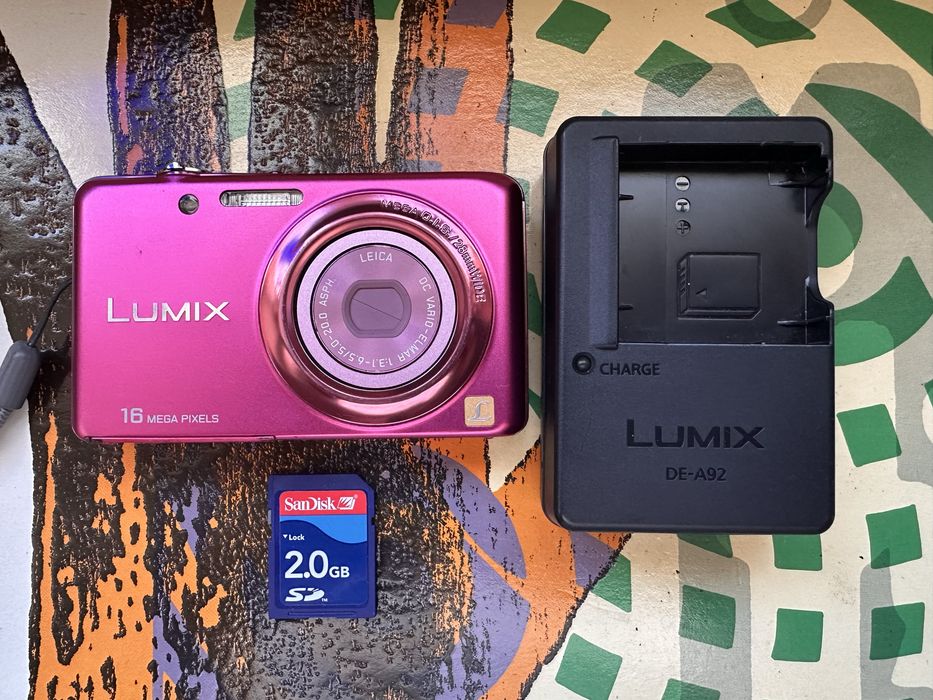 panasonic lumix dmc fs22 leica 16mp retro digital