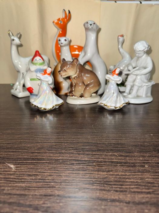 Фигурки фарфоровые СССР