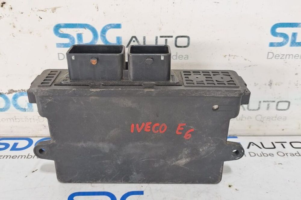 Aparat Modul Calculator ECU Tracker Localizator GPS Auto Universal Model MTU4-A ML30 Microlise Tracking Iveco Daily Euro 6