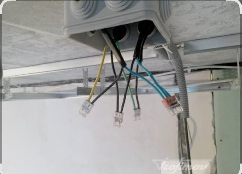 Элетромонтажные работы.