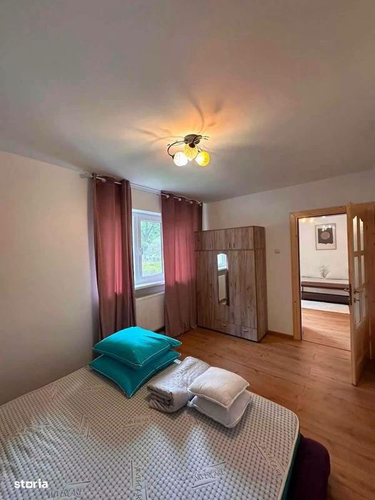 De inchiriat apartament cu 2 camere, renovat, mobilat si utilat 300e