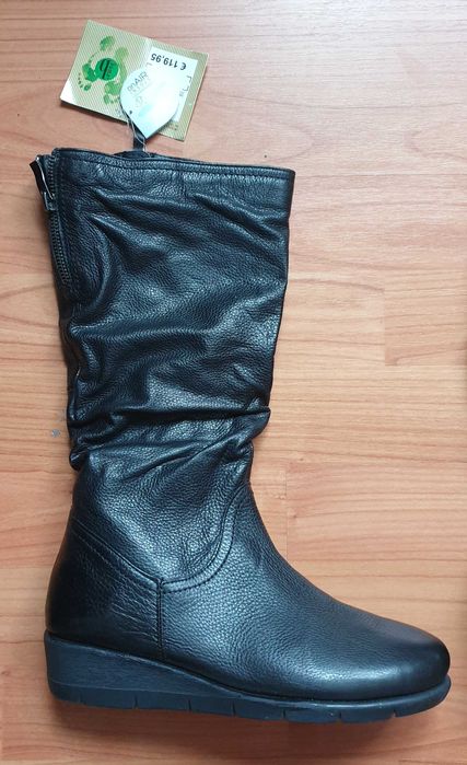 Cizme dama din piele cu talpa ortopedica marimea 38 - cu eticheta