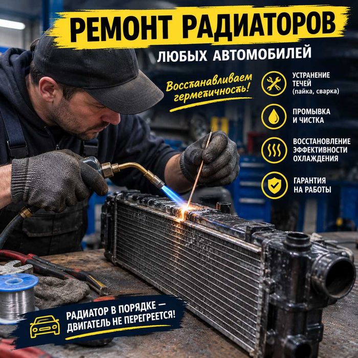 Ремонт печек, ремонт радиаторов