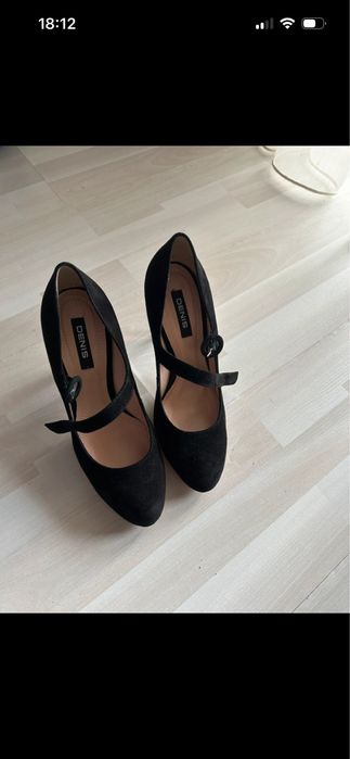 Pantofi piele intoarsa 39