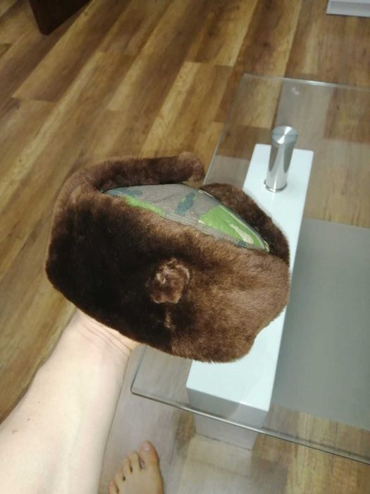 Caciula ristop  cu blana naturala