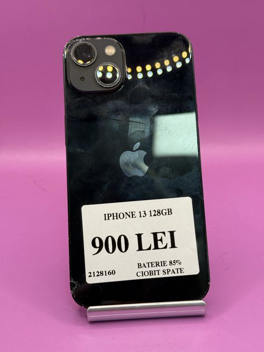 Iphone 13 128gb fisurat spate•Amanet Matei Crangasi•2128