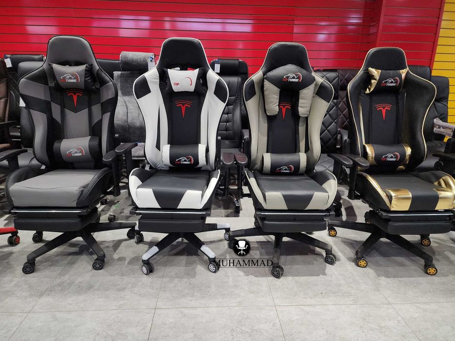 Кресло игровое Tesla оригинал доставка бесплатная + гарантия