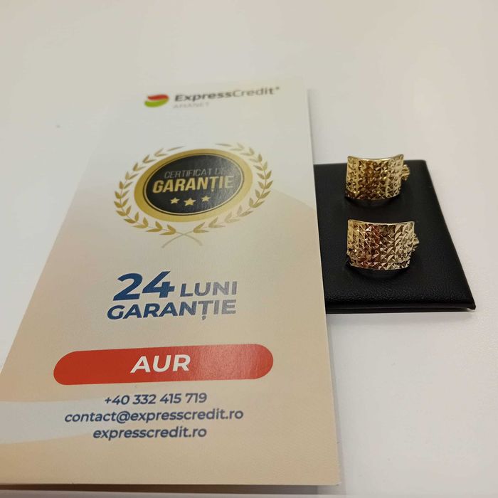 Cercei aur 14k (ag49 Esplanada b.8578)